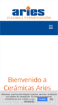 Mobile Screenshot of ceramicasaries.com