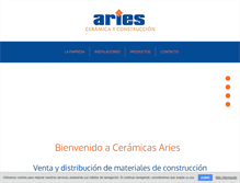 Tablet Screenshot of ceramicasaries.com